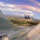 Image for article titled A Fighter Jet's Flares Fire Off in a Shower of Sparks